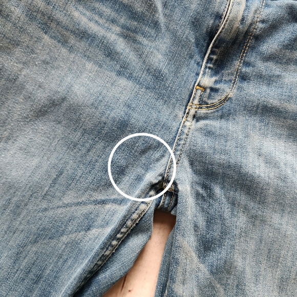 7FAM 7 For All Mankind "Ali" Midrise Flare Bootcut Jeans Blue | Women's Size 30 - Picture 5 of 15